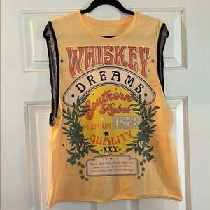 Southern Rebel Graphic Tank Top